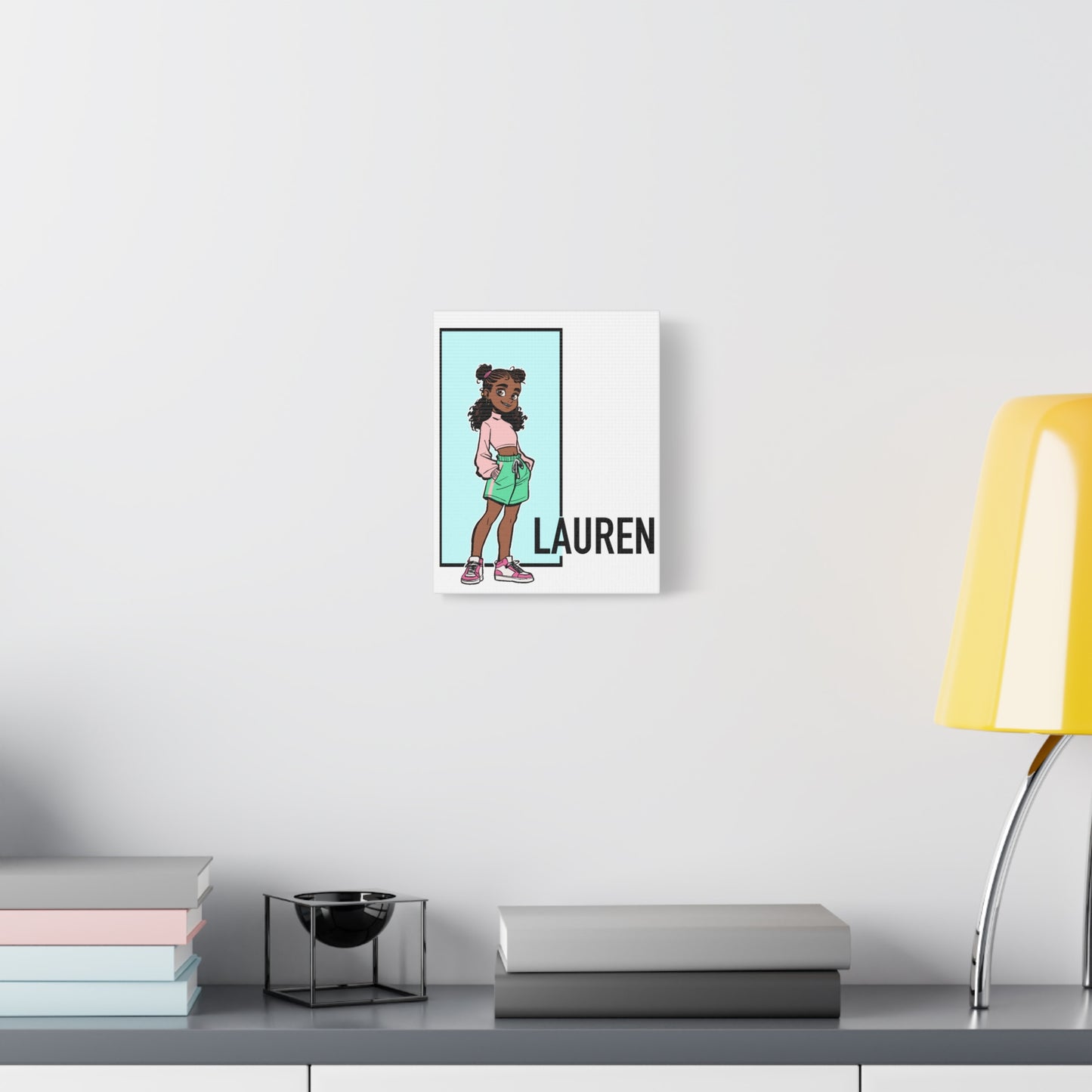 Somewhere in Between™ Lauren Matte Canvas — Stretched 1.25" Depth