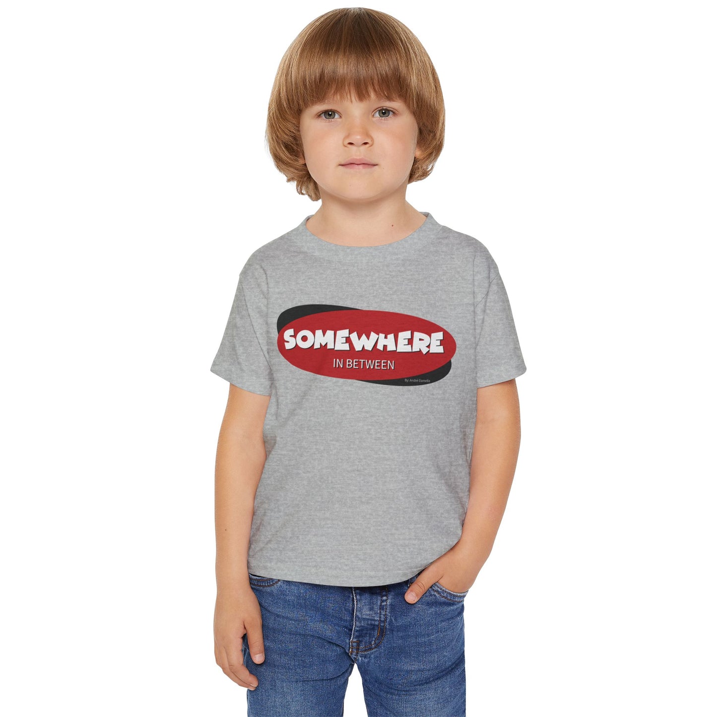 Somewhere in Between™ Toddler Family Portrait Tee