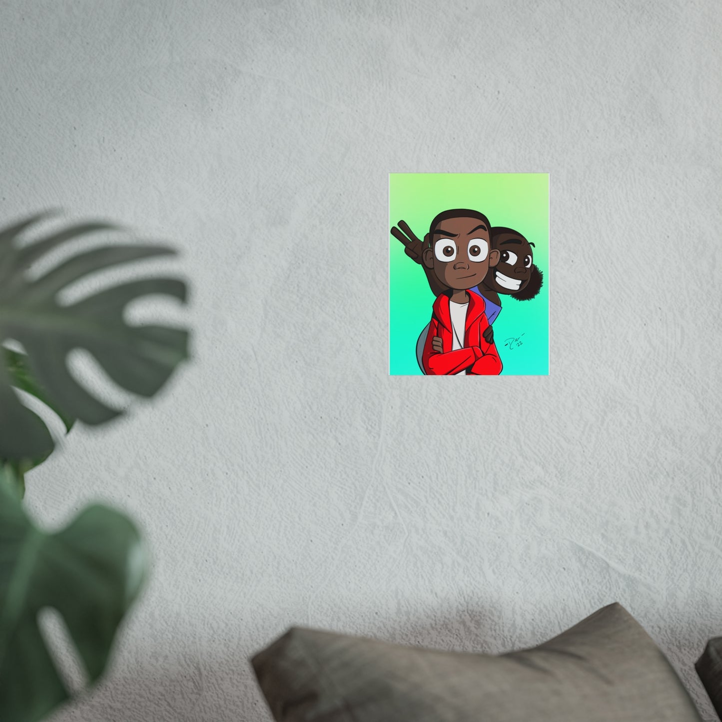 Boothe & Nevaeh Poster