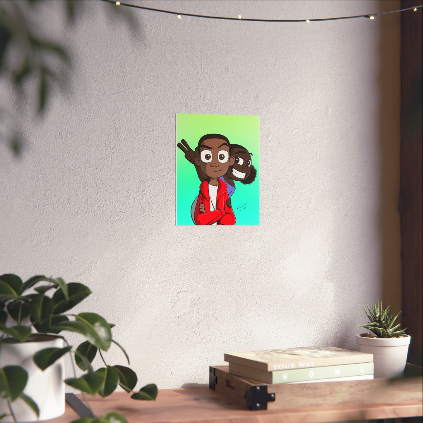 Boothe & Nevaeh Poster