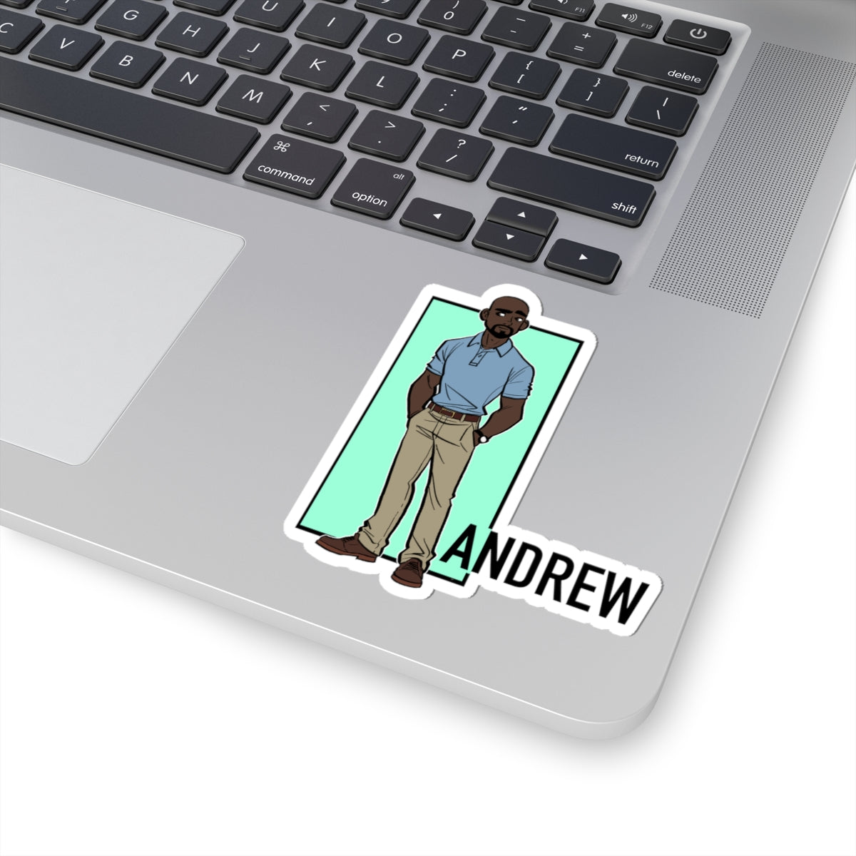 Somewhere in Between™ Kiss-Cut Sticker – Andrew Edition