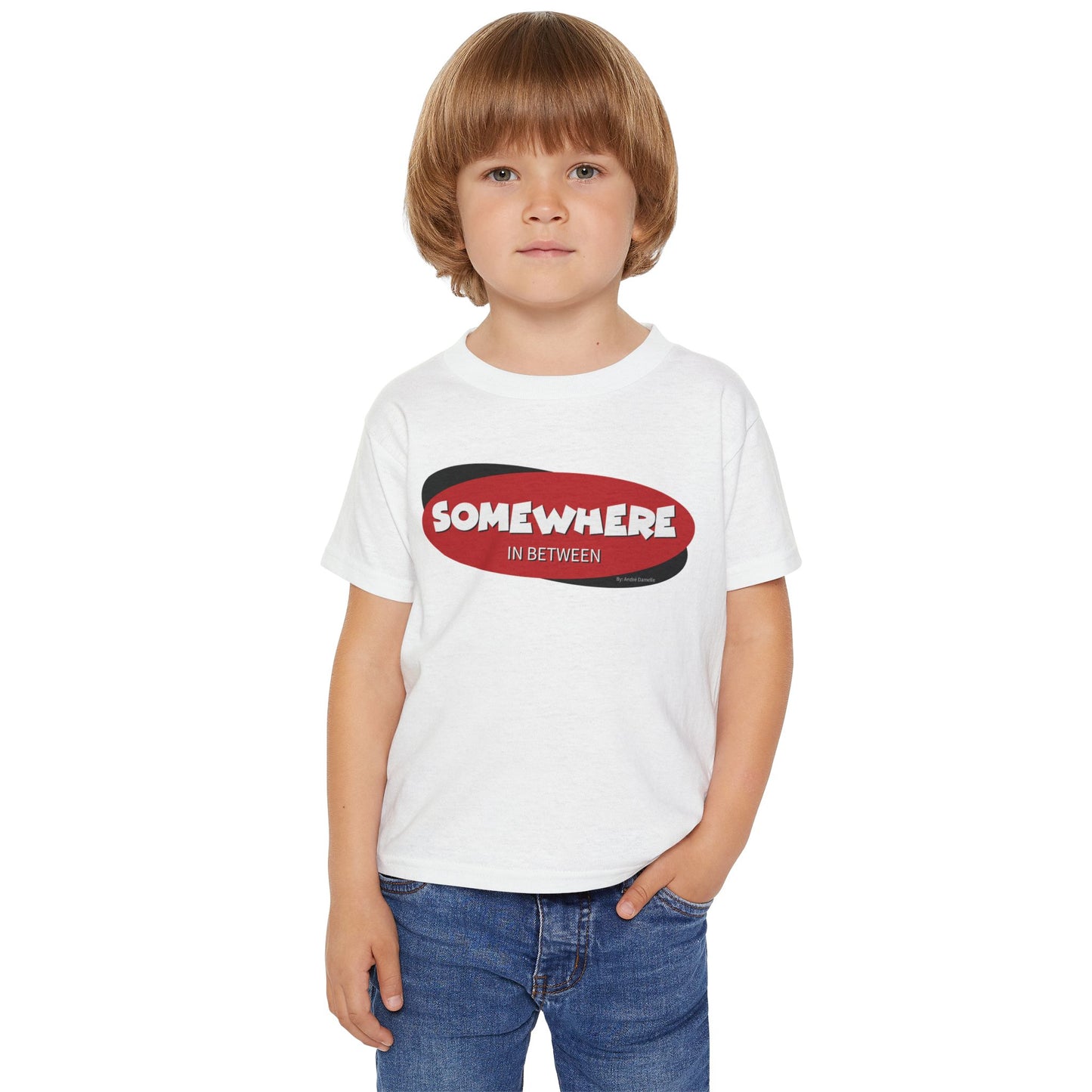 Somewhere in Between™ Toddler Family Portrait Tee