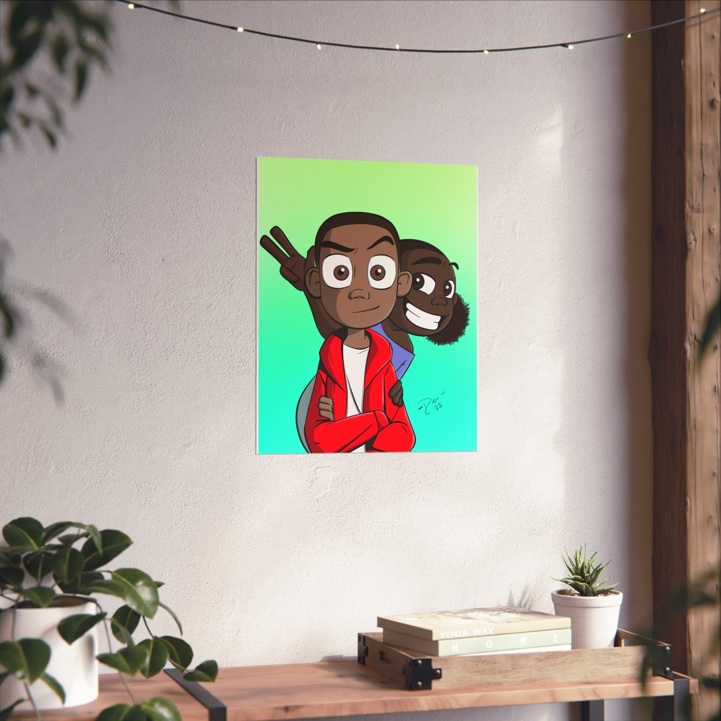 Boothe & Nevaeh Poster