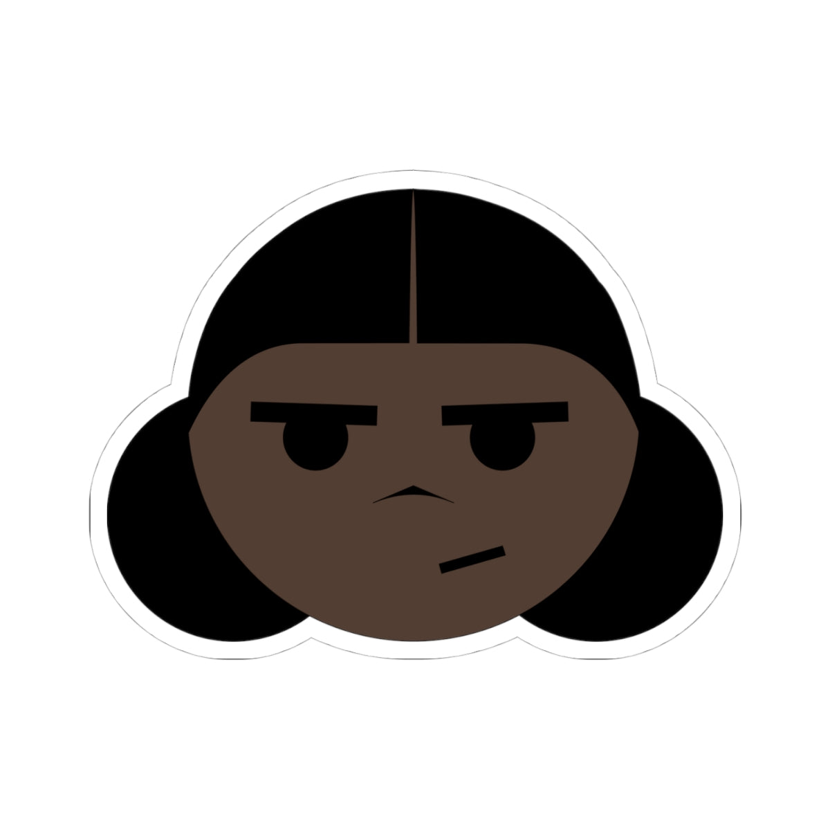 Somewhere in Between™ Kiss-Cut Sticker – Nevaeh "Big Head" Edition