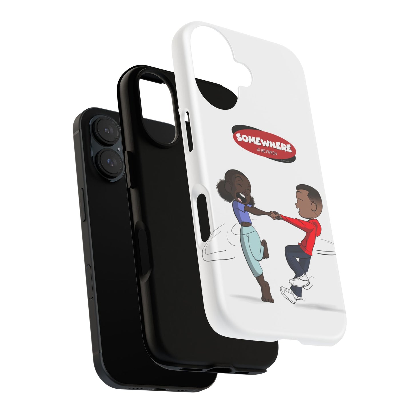 Somewhere in Between™ iPhone 16 Case – Bring the Best-Friend Energy Everywhere