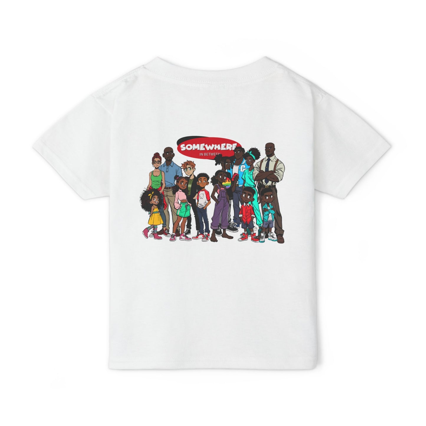 Somewhere in Between™ Toddler Family Portrait Tee