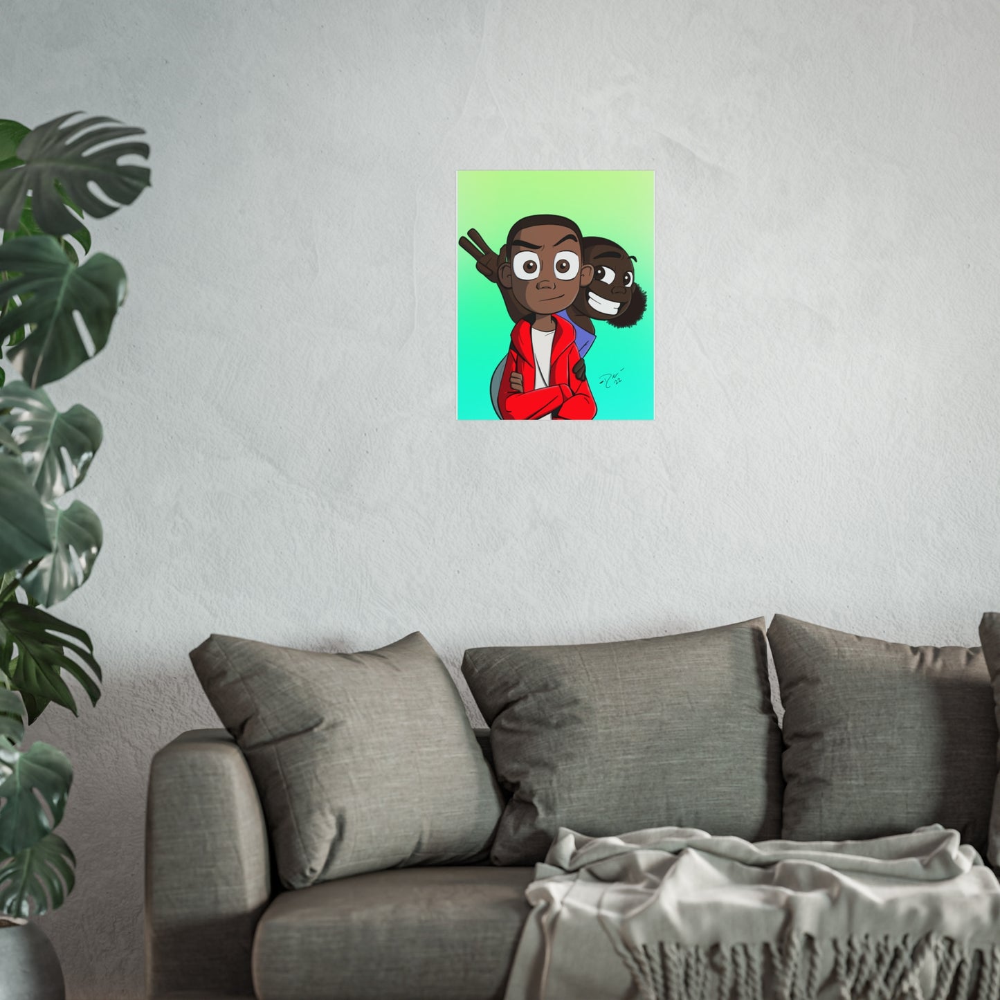 Boothe & Nevaeh Poster