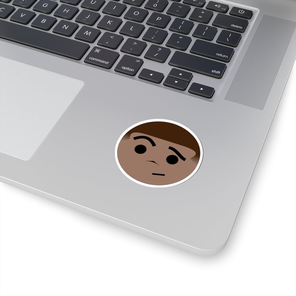 Somewhere in Between™ Kiss-Cut Sticker – Boothe "Big Head" Edition
