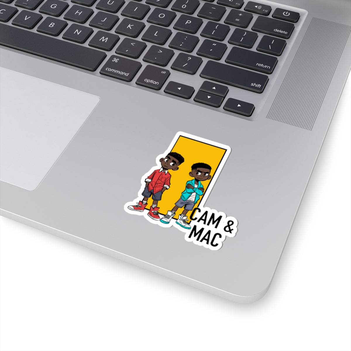 Somewhere in Between™ Kiss-Cut Sticker –Cam & Mac Edition