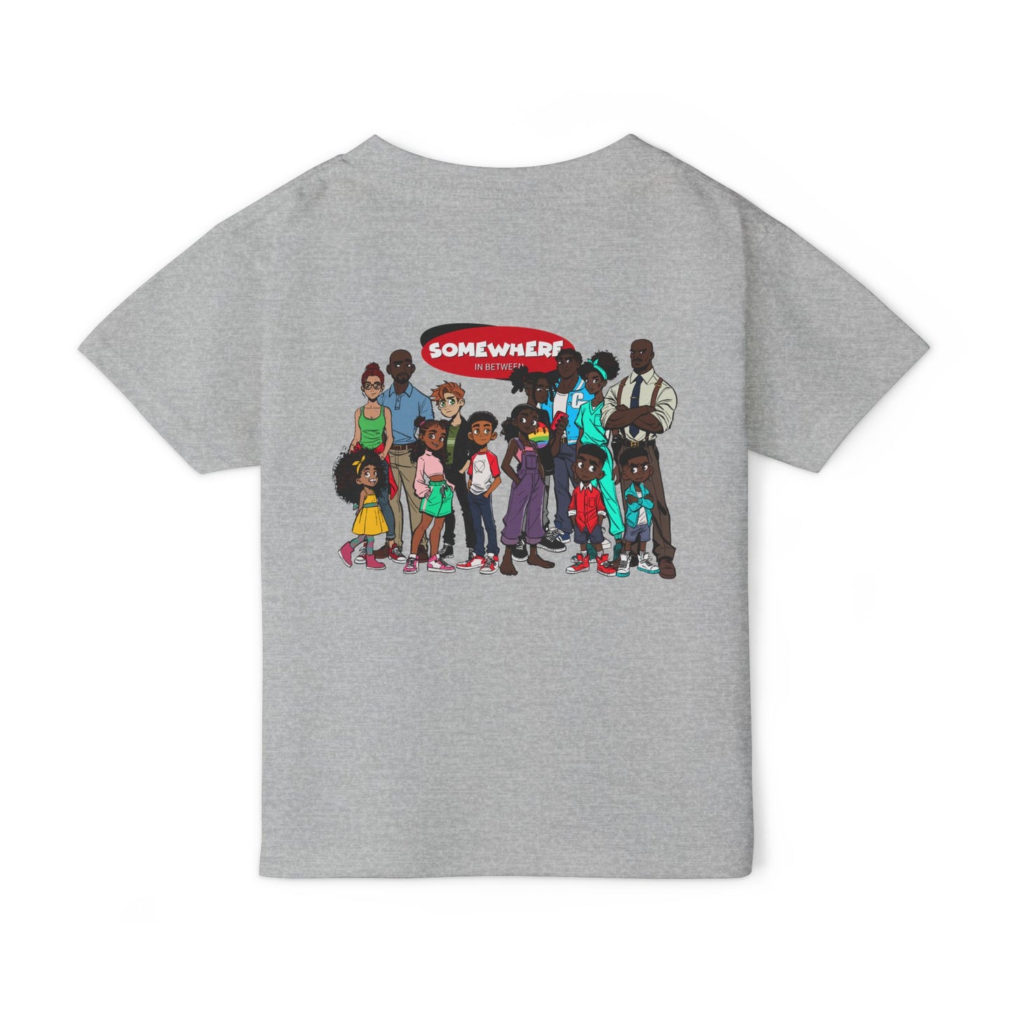 Somewhere in Between™ Toddler Family Portrait Tee