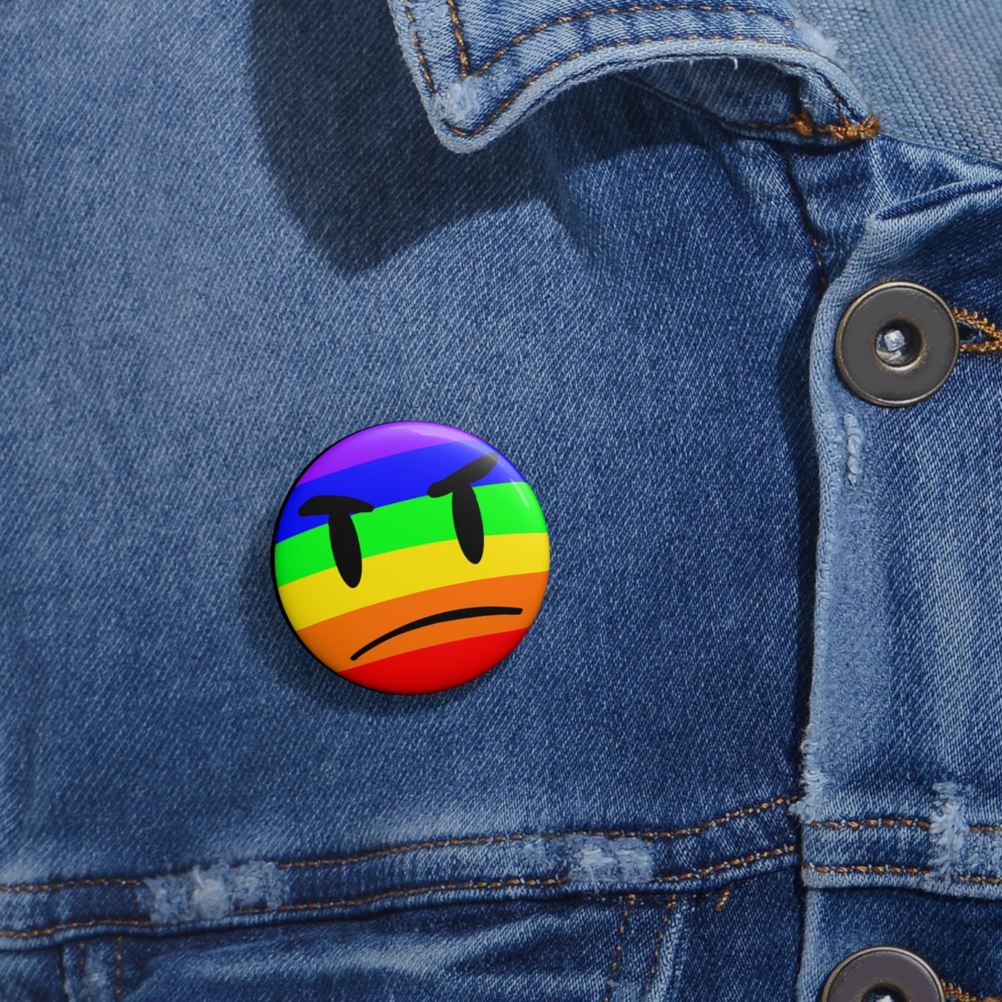 Somewhere in Between™ “Evan’s Smiley” Button