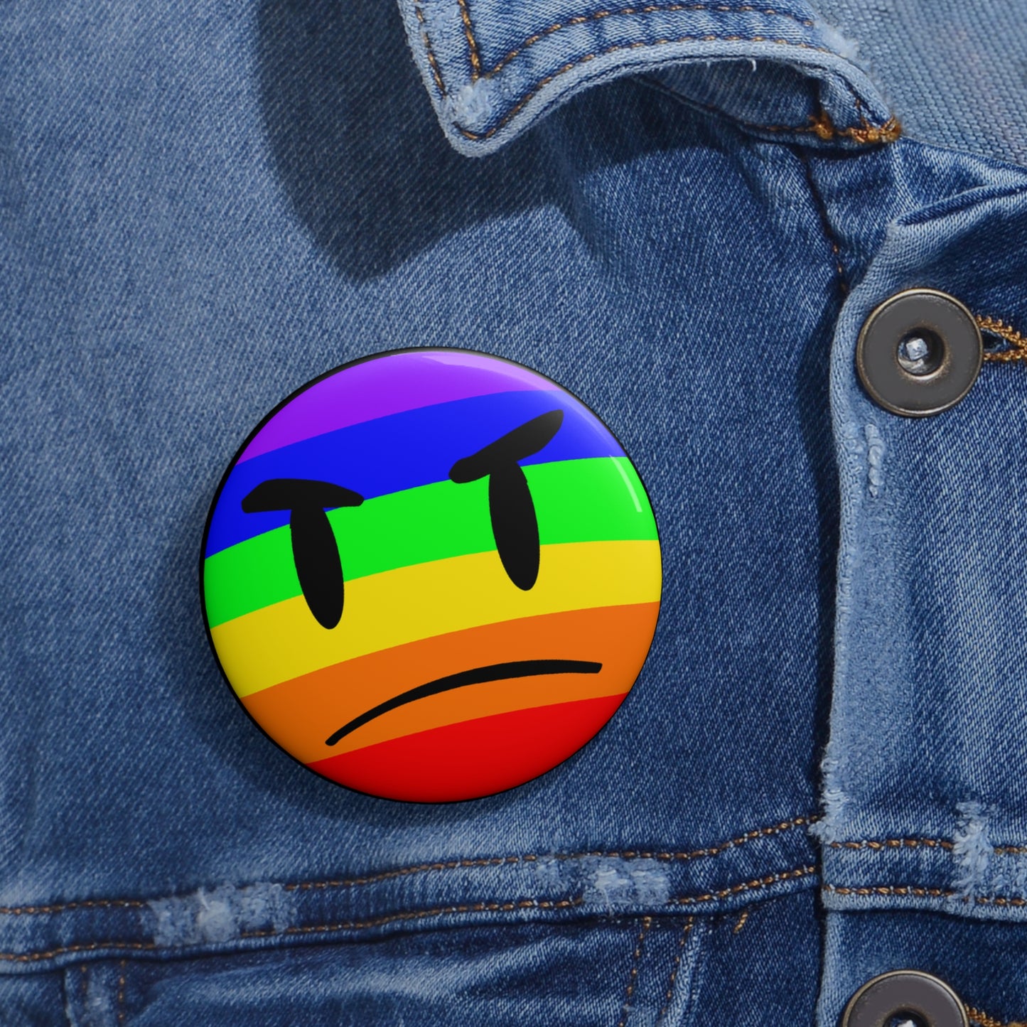 Somewhere in Between™ “Evan’s Smiley” Button