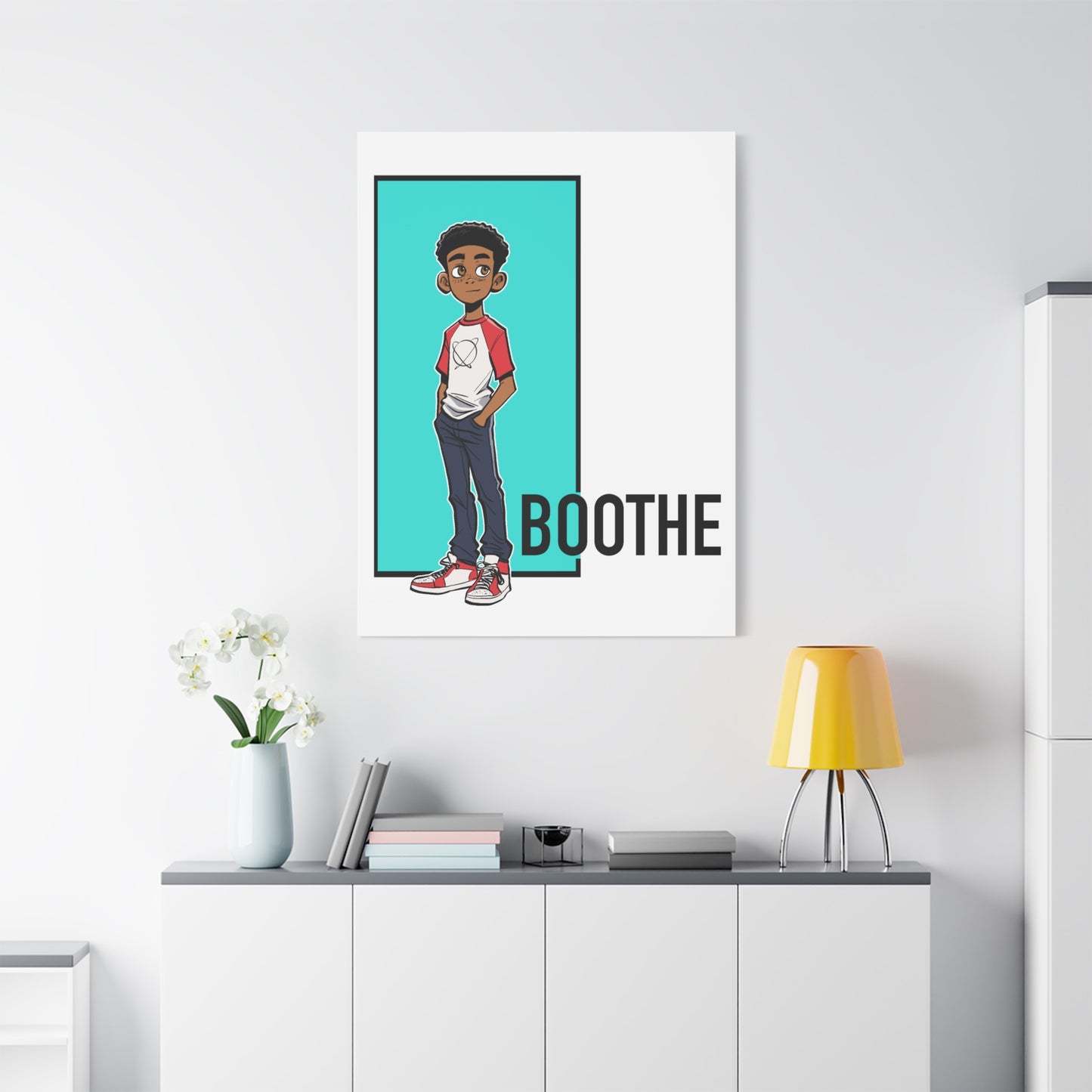 Somewhere in Between™ Boothe Matte Canvas — Stretched 1.25" Depth
