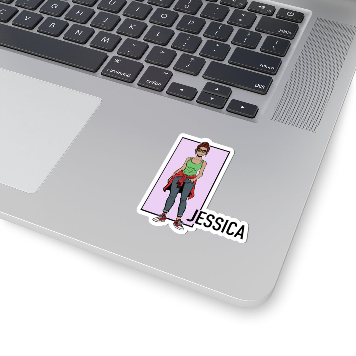 Somewhere in Between™ Kiss-Cut Sticker – Jessica Edition