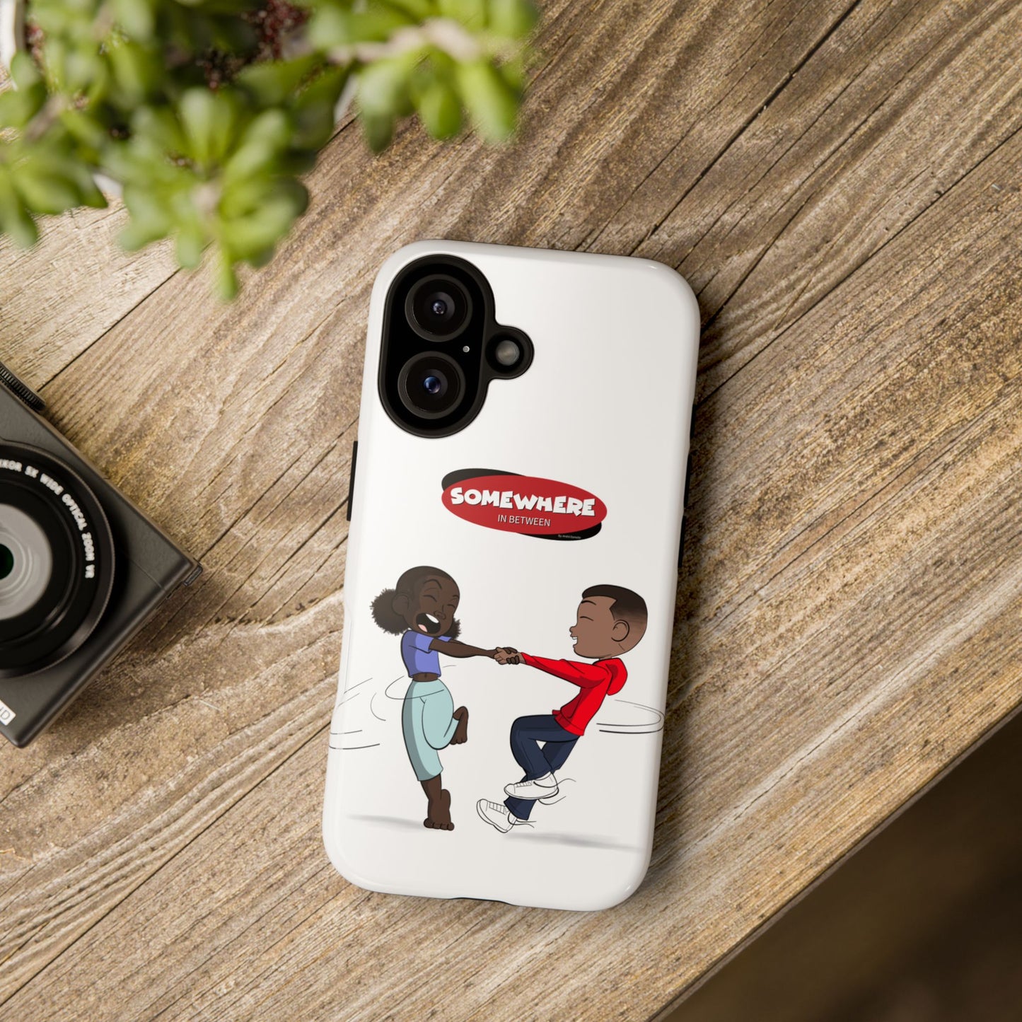 Somewhere in Between™ iPhone 16 Case – Bring the Best-Friend Energy Everywhere