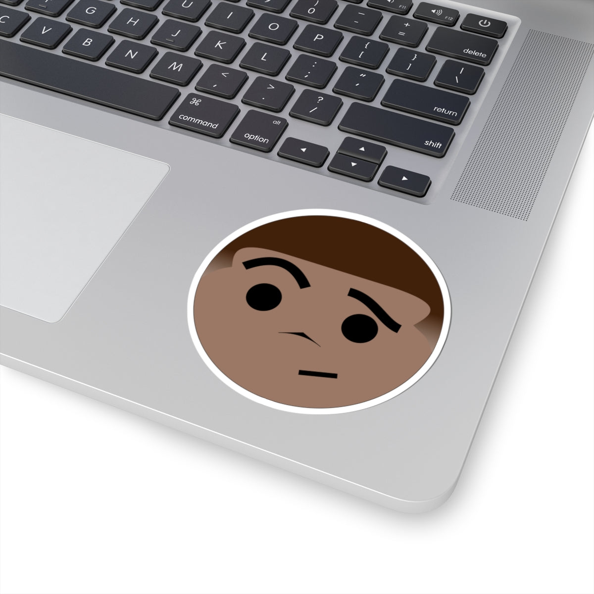 Somewhere in Between™ Kiss-Cut Sticker – Boothe "Big Head" Edition