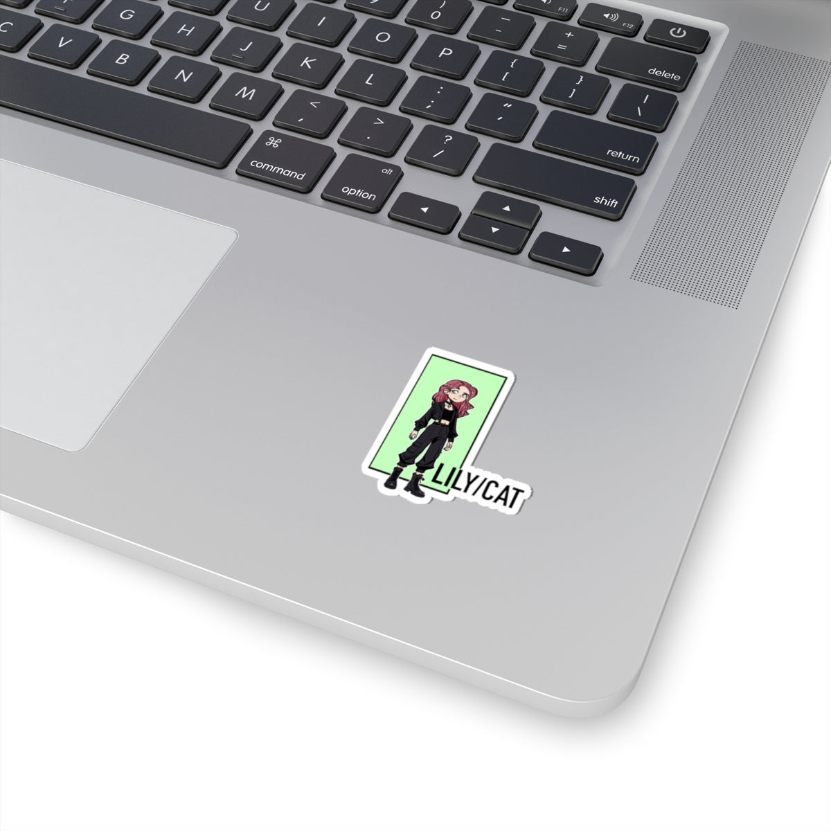 Somewhere in Between™ Kiss-Cut Sticker – Lily/Cat Edition
