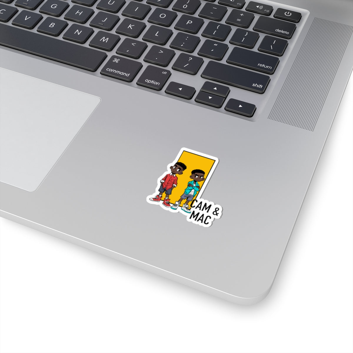 Somewhere in Between™ Kiss-Cut Sticker –Cam & Mac Edition