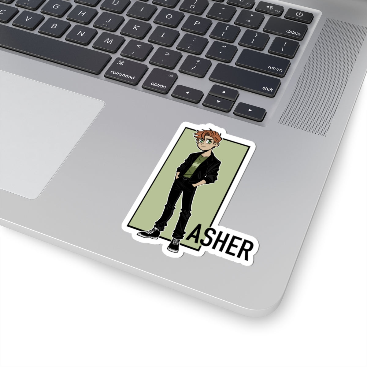 Somewhere in Between™ Kiss-Cut Sticker – Asher Edition