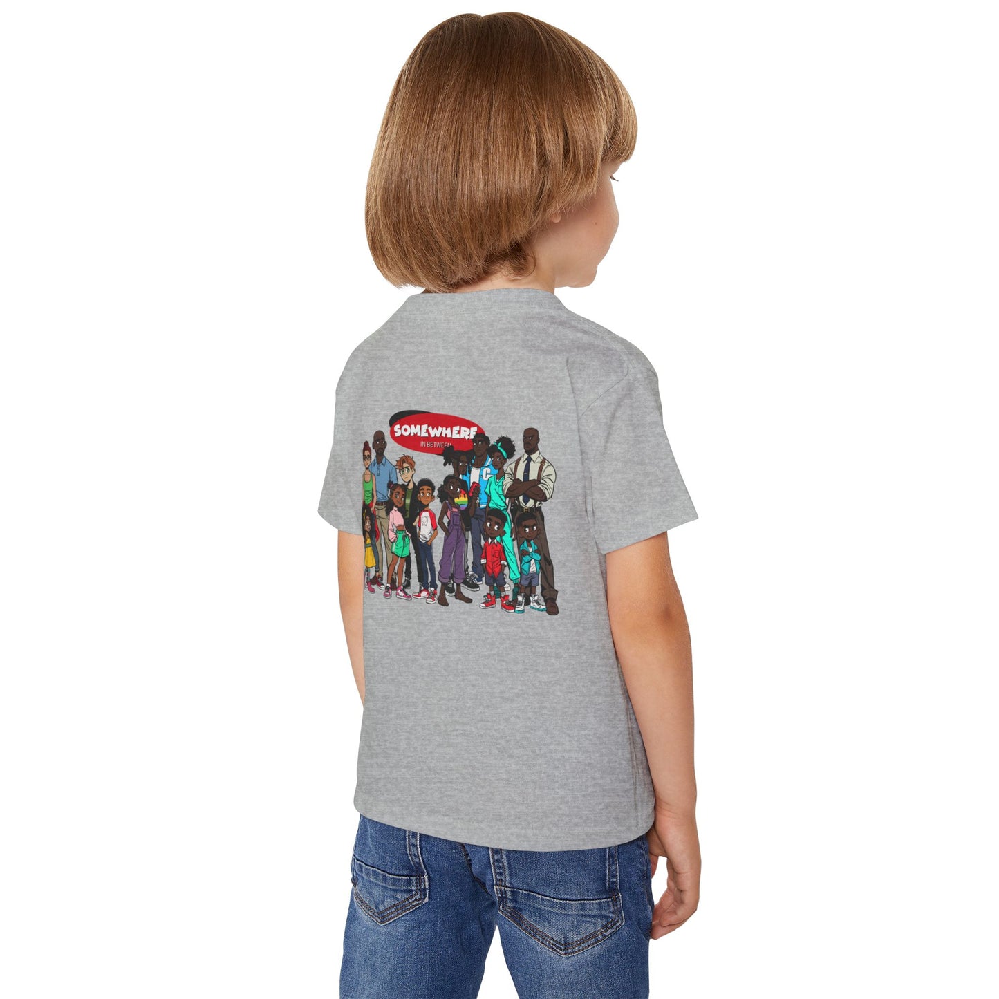 Somewhere in Between™ Toddler Family Portrait Tee