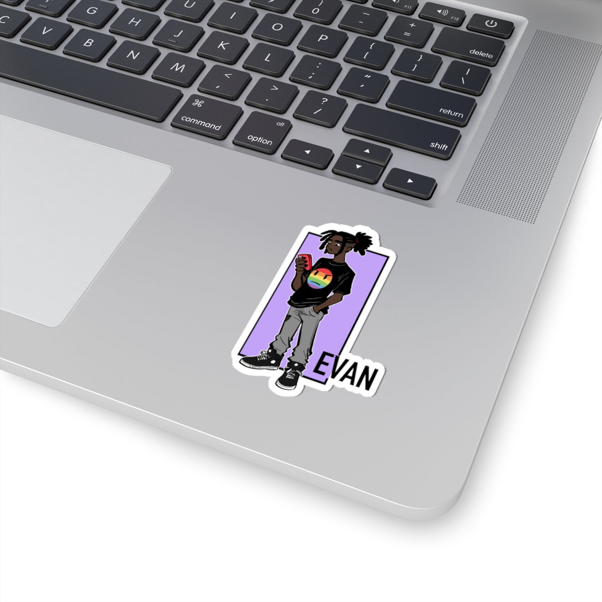 Somewhere in Between™ Kiss-Cut Sticker – Evan Edition