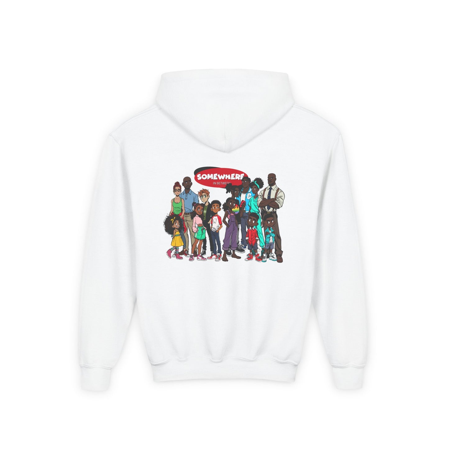 Somewhere in Between™ - Youth Family Portrait Sweatshirt