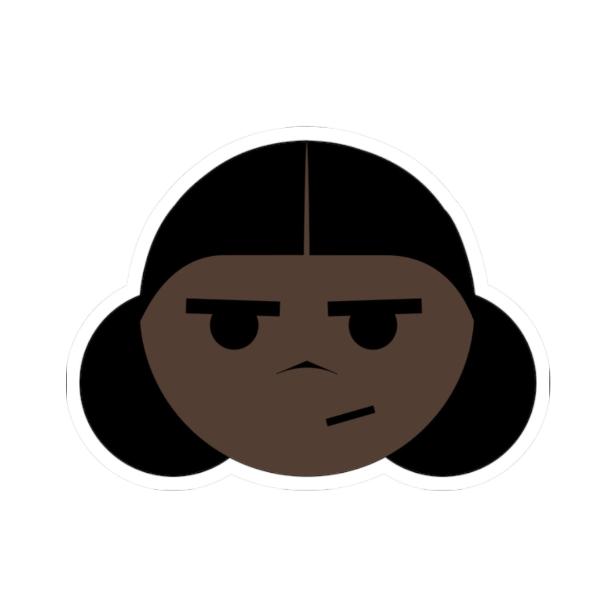 Somewhere in Between™ Kiss-Cut Sticker – Nevaeh "Big Head" Edition