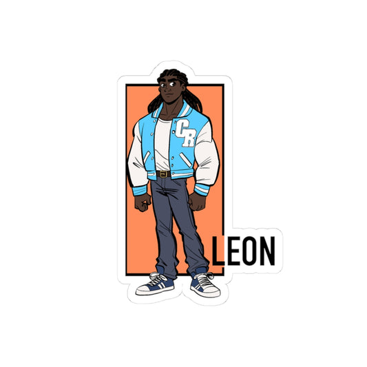 Somewhere in Between™ Kiss-Cut Sticker – Leon Edition