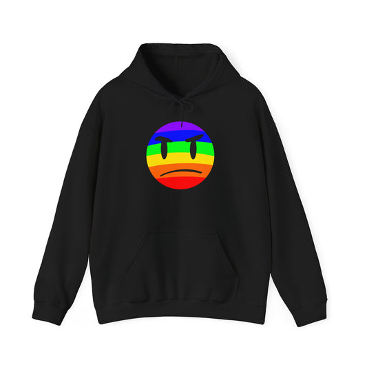 Somewhere in Between™ - Evan’s Smiley Black Sweatshirt