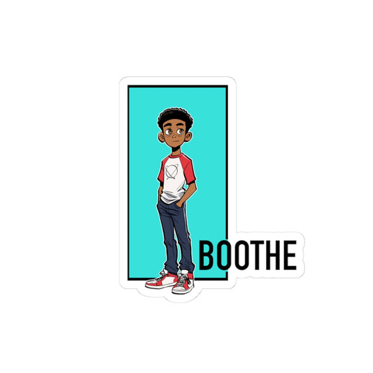 Somewhere in Between™ Kiss-Cut Sticker – Boothe Edition