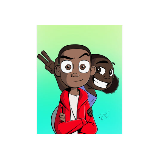 Boothe & Nevaeh Poster